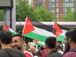 Palestinian Demo at MediaCityUK Salford